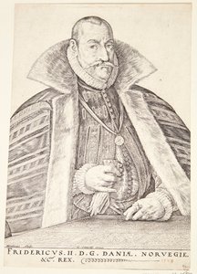 Frederik II, King of Denmark and Norway by Hendrik Goltzius