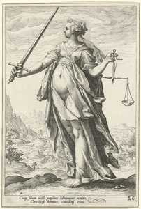 Fairness Justice by Hendrik Goltzius