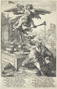 Fame and History by Hendrik Goltzius