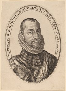 Frederick II, King of Denmark and Norway by Hendrik Goltzius