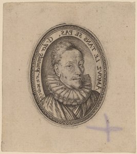 Gheraert van der Spronck by Hendrik Goltzius