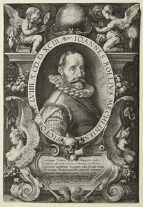 Hans Bol, 1593 by Hendrik Goltzius