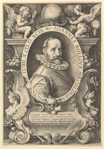 Hans Bol by Hendrik Goltzius