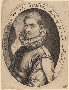 Hieronymus Scholiers by Hendrik Goltzius