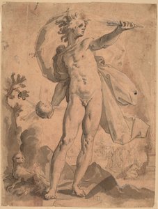 Ignis by Hendrik Goltzius