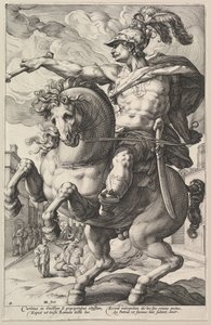 Marcus Curtius, from the Series The Roman Heroes