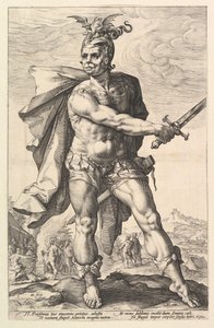 Mucius Scaevola, from the Series The Roman Heroes