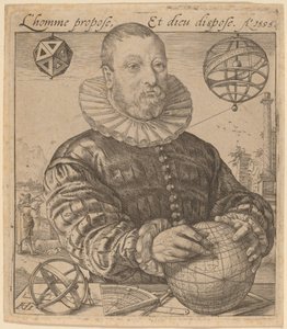 Nicolaus Petri van Deventer by Hendrik Goltzius