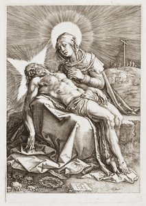 Pieta by Hendrik Goltzius