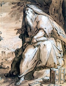 Prophet by Hendrik Goltzius