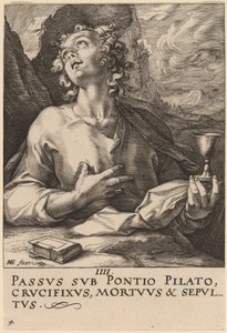 Saint John by Hendrik Goltzius