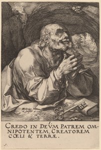 Saint Peter by Hendrik Goltzius