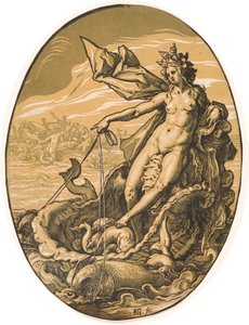 Tethys by Hendrik Goltzius