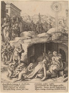 The Adoration of the Magi by Hendrik Goltzius