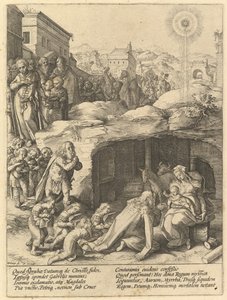 The Adoration of the Magi by Hendrik Goltzius