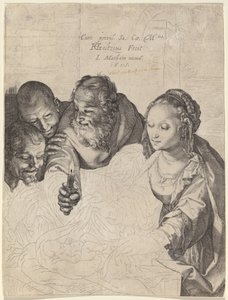 The Adoration of the Shepherds by Hendrik Goltzius