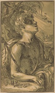 The Young Saint John the Baptist by Hendrik Goltzius