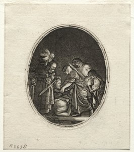 The Beheading of Saint John the Baptist by Hendrik Goudt
