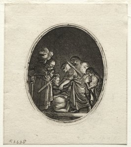 The Beheading of Saint John the Baptist by Hendrik Goudt