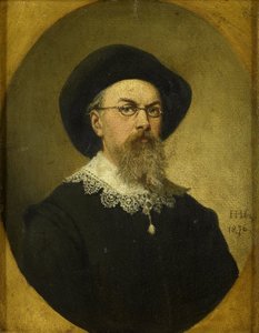 Self Portrait by Hendrik Hollander Cz.