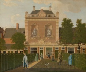 The Garden and Coach House of 524 Keizersgracht in Amsterdam