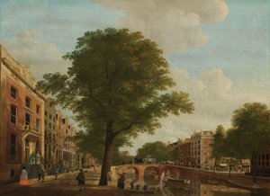 View of the Herengracht near the Leidsestraat