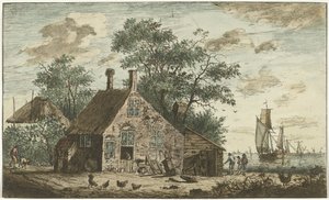 Farm by a River