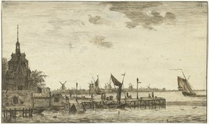 Harbor View at the Old Head in Rotterdam