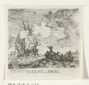 Wild Water with Various Boats