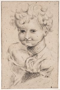 Child Study, Head and Upper Body by Hendrik Krock