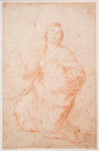 Saint Agnes Kneeling