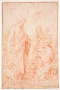 Christ Giving the Keys to Saint Peter by Hendrik Krock