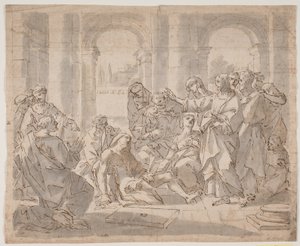 The Raising of Lazarus by Hendrik Krock