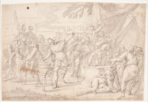 Mucius Scaevola by Hendrik Krock