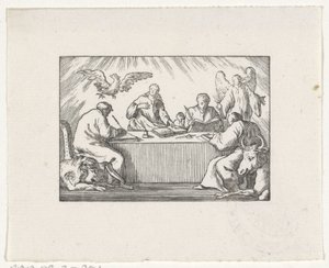 Four Evangelists Writing Their Gospels