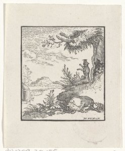 Depiction of a Story from Aesop