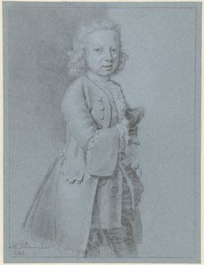 Portrait of a Standing Boy by Hendrik Pothoven
