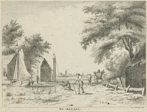 View of a River (Landscapes in the Schieland Region)