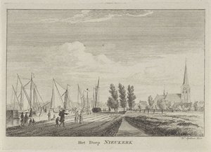 View of Nieuwerkerk aan den IJssel
