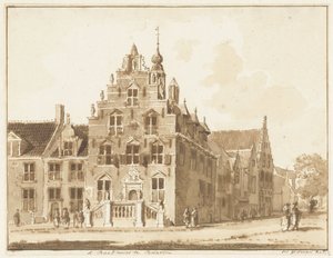 The Town Hall of Buren by Hendrik Spilman