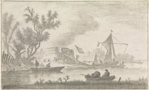 River View with Lime Kilns