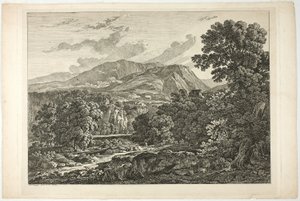 Roman Landscape by Hendrik Voogd