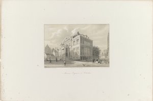 View of Museum Boijmans in Rotterdam, 1854 by Hendrik Wilhelmus Last