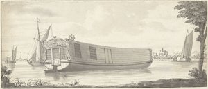 The Flying Vessel Volgh My by Hendrik de Leth