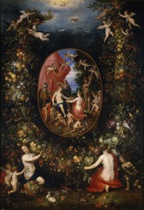 Cybele and Seasons, before 1618