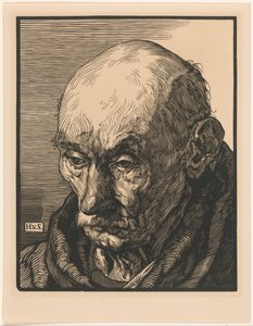 Portrait of an Unknown Old Man by Hendrik van Straten