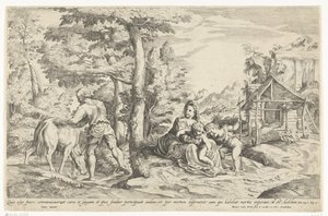 Return from Egypt by Hendrik van der Borcht (II)