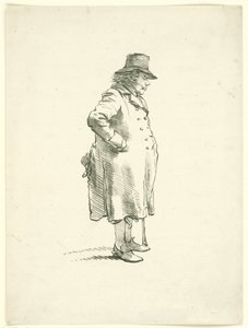 Portrait of the Beggar Hendrik Delbroeck by Hendrik van der Burgh