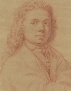 Self-Portrait of the Draughtsman Hendrik van der Vugt by Hendrik van der Vugt