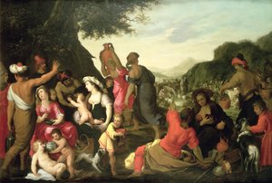 The Israelites in the Desert by Hendrik van the Elder Balen